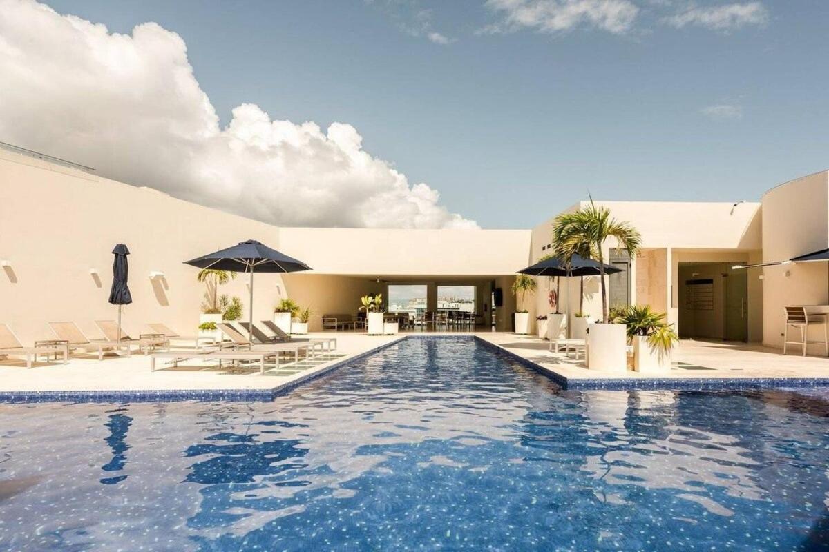 Luxury Apartment - Condo Miranda Ocean View Rooftop Playa del Carmen Esterno foto